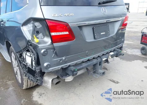 2017 Mercedes-Benz Gls 450 4Matic z USA, uszkodzony, nr VIN 4JGDF6EE9HA956456